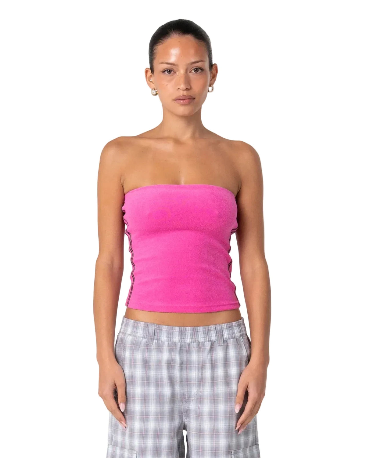Lamar Towelling Skimmer Tube Top