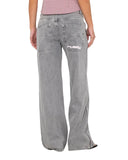 Flip Mommy Low-Rise Wide Jeans