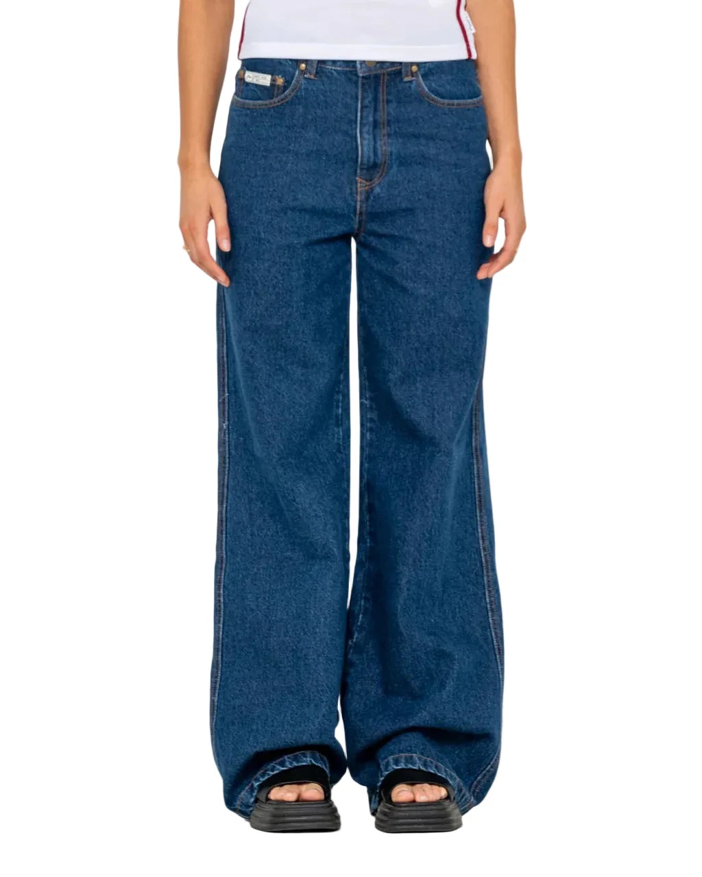 Cyprus High Waist Wide Leg Jean