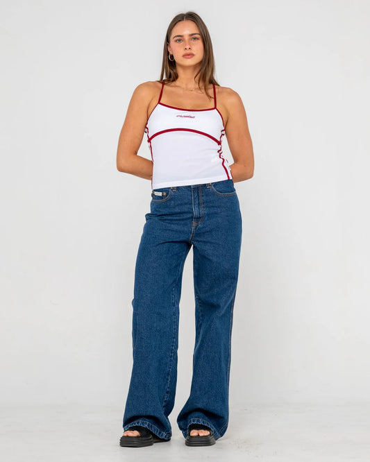 Cyprus High Waist Wide Leg Jean