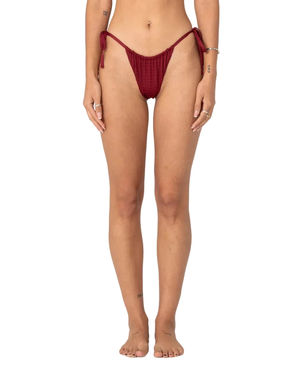 Cedar Cheeky Side Ties Bikini Bottom