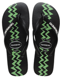 Kids Top - Electric Black/Green