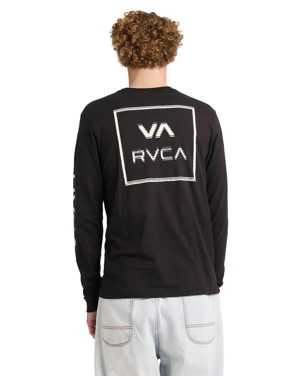 Big RVCA Glitch LS Tee