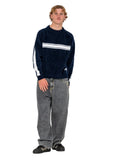 White Lines Chenille