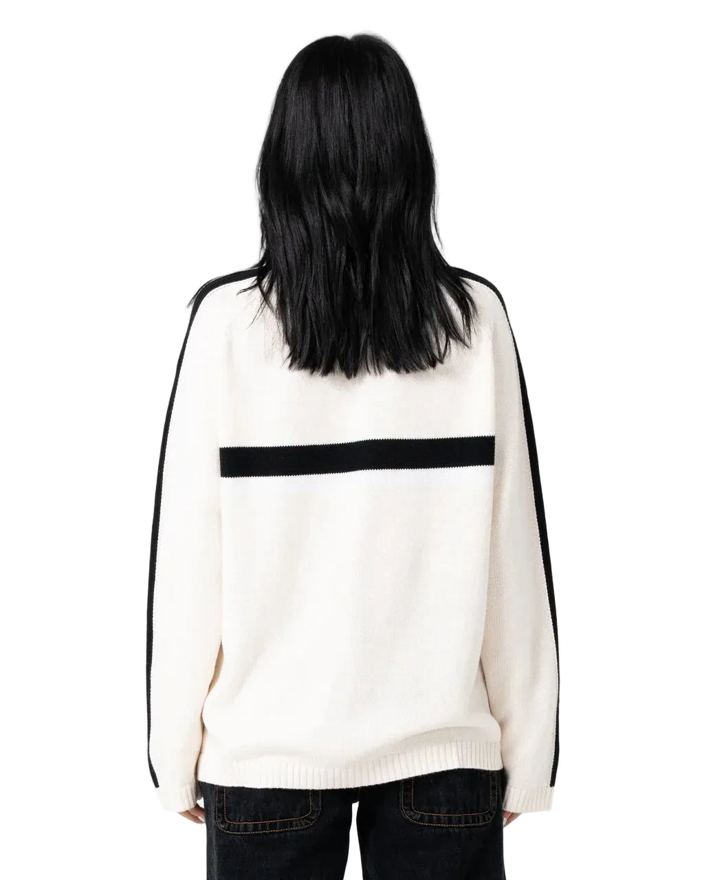 White Lines Knit