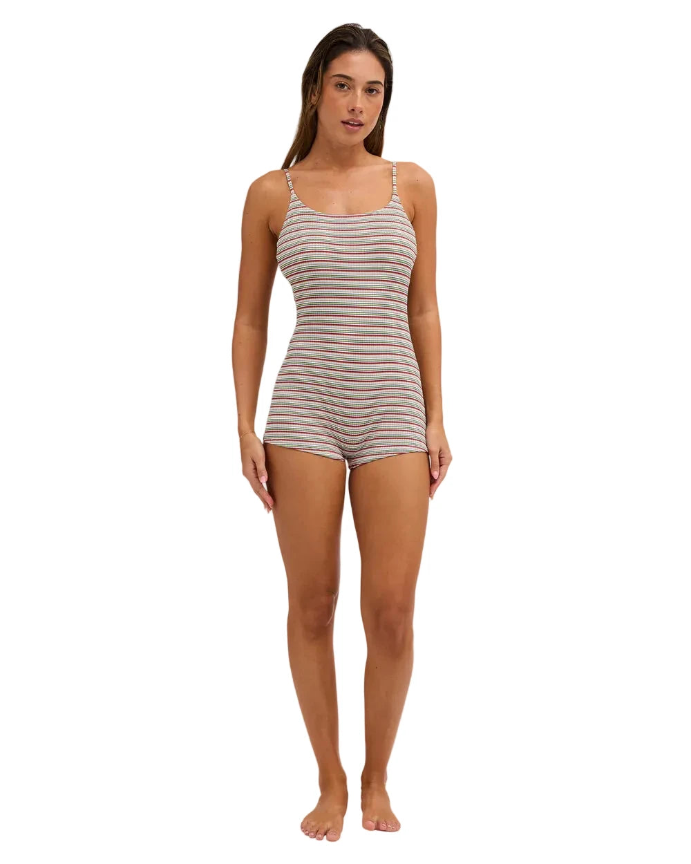 Sunset Stripe One Piece