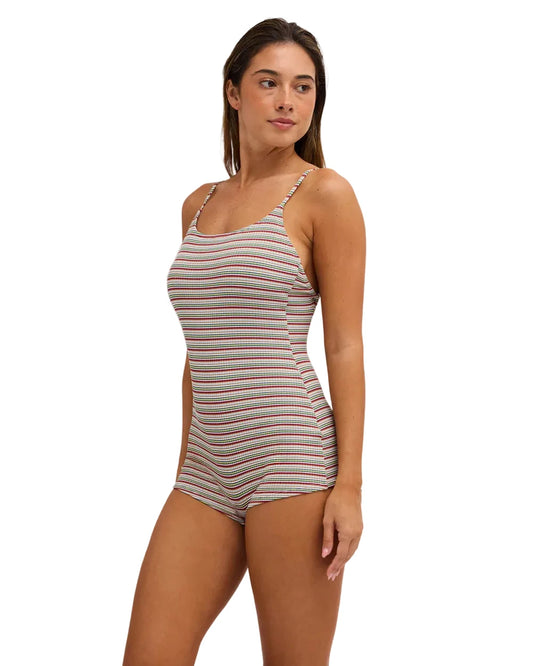 Sunset Stripe One Piece