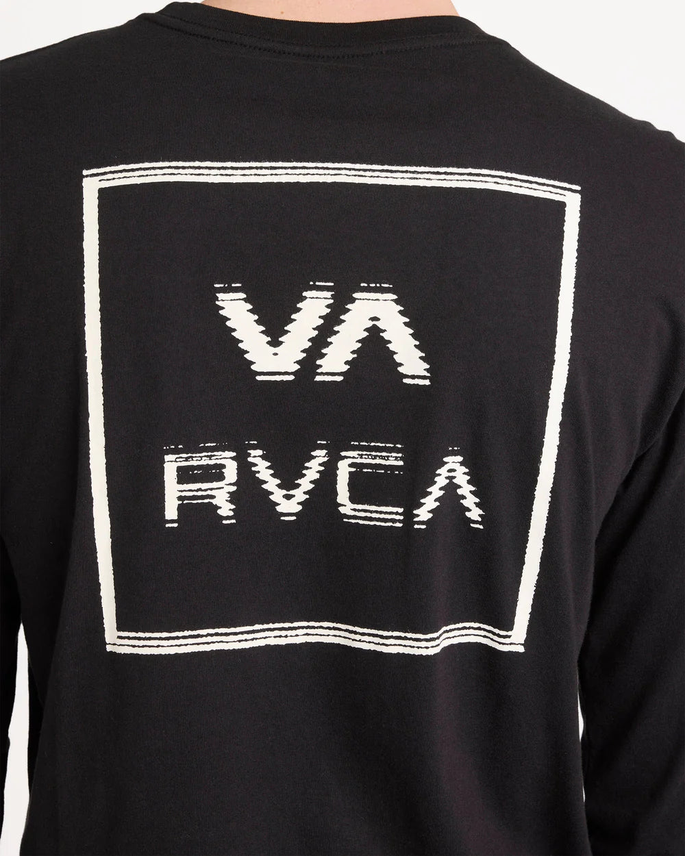 Big RVCA Glitch LS Tee