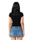 IM Hooked Cap Sleeve Top