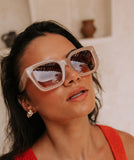 Harlow - Cream/Rosewood Gradient