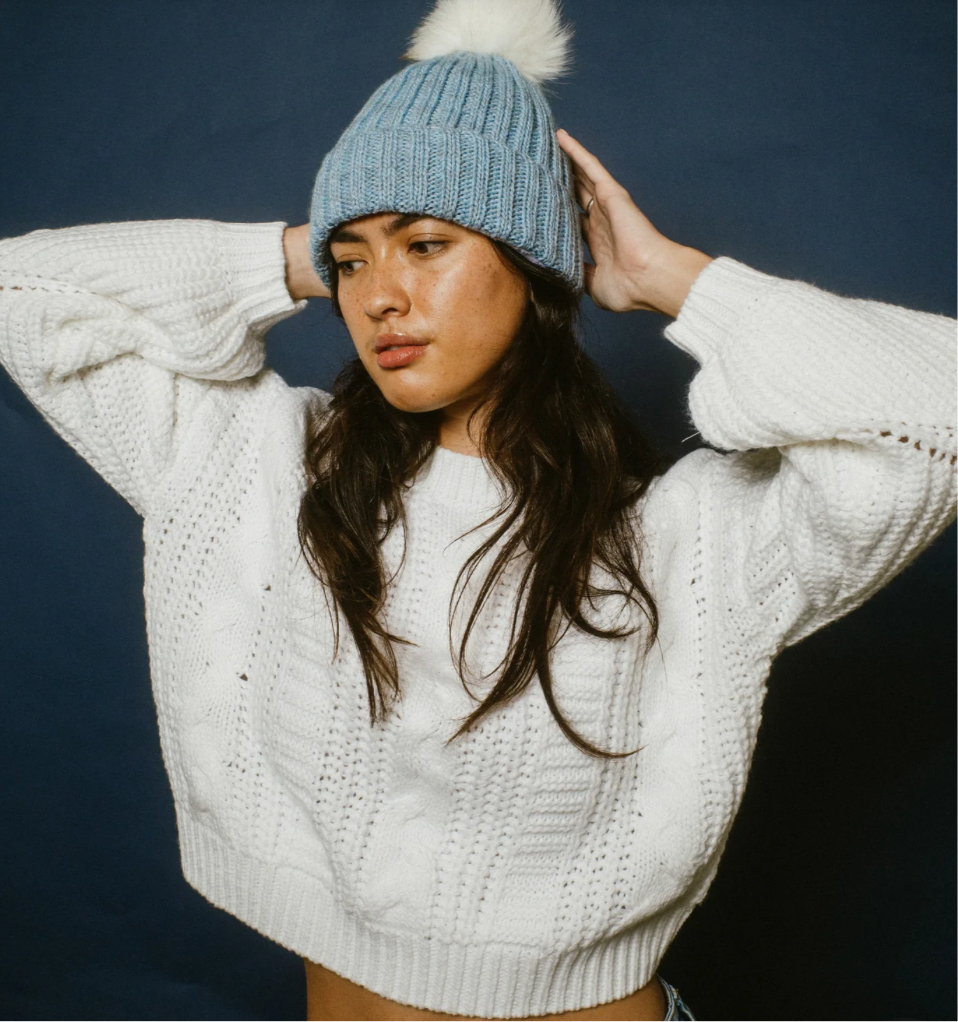 Folktale Crop Chunky Knit