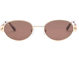 Stevie - Gold/Chintz/Coffee