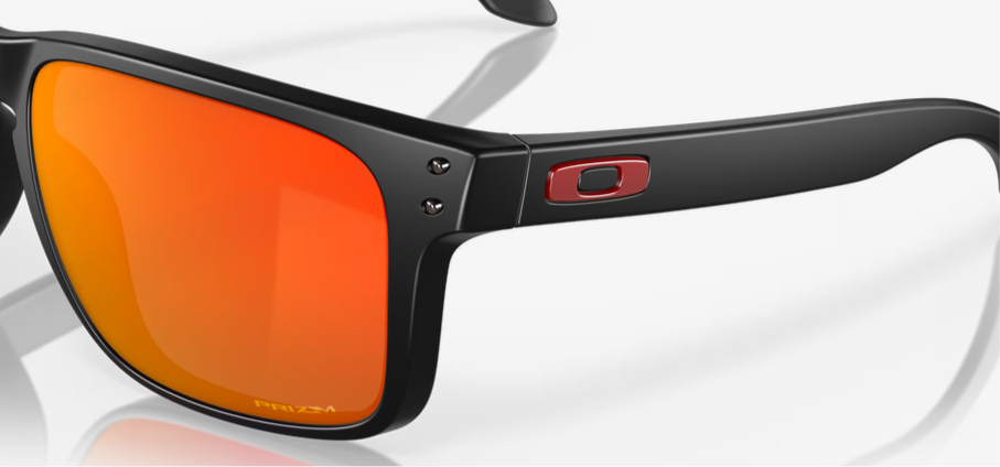 HOLBROOK XL -  Matte Black /Prizm Ruby