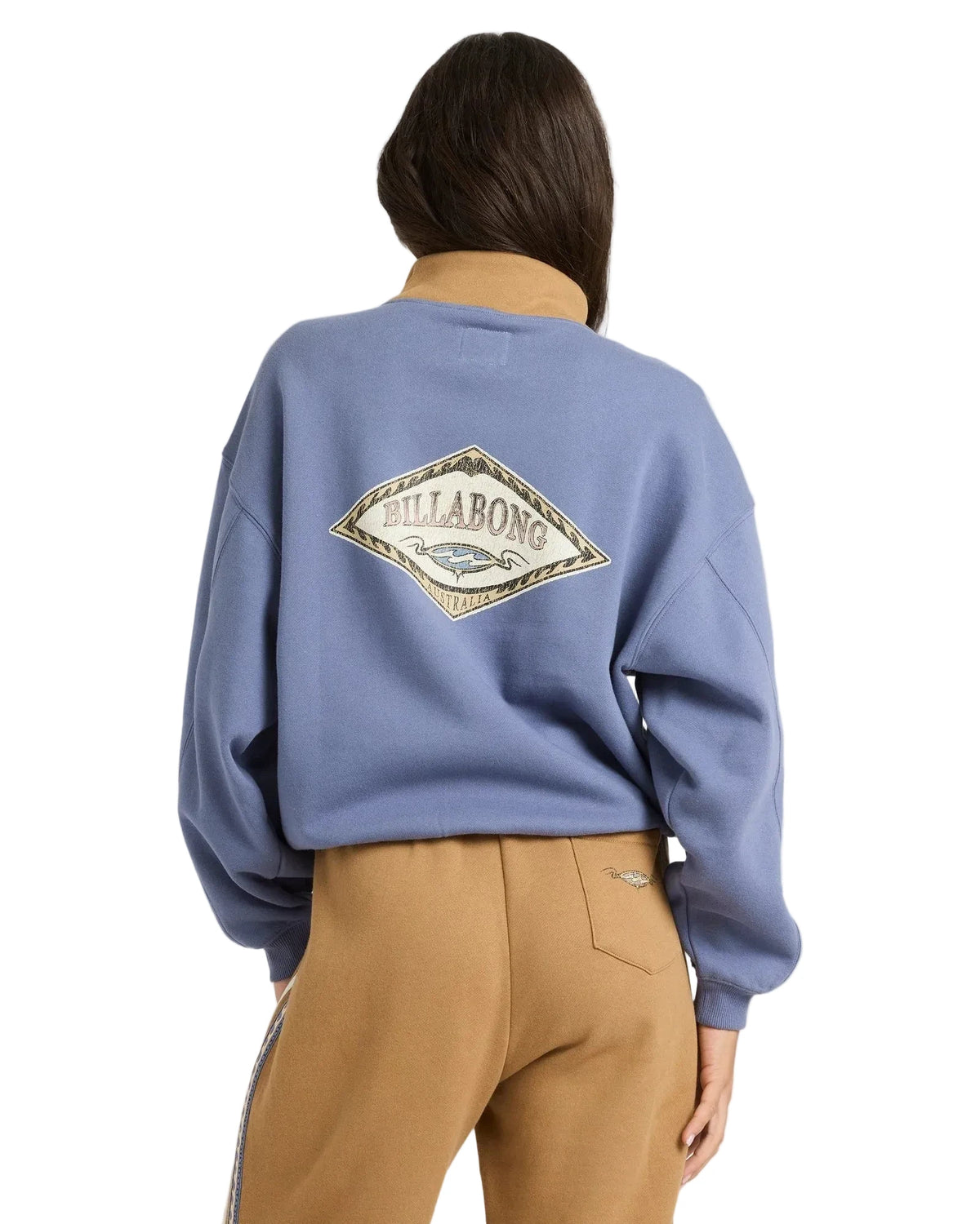 Wave Break Half Zip Crew