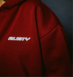 Flip Mommy Oversized Zip Hooded Fleece