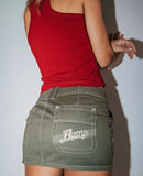 Dirtbag Cargo Mini Skirt
