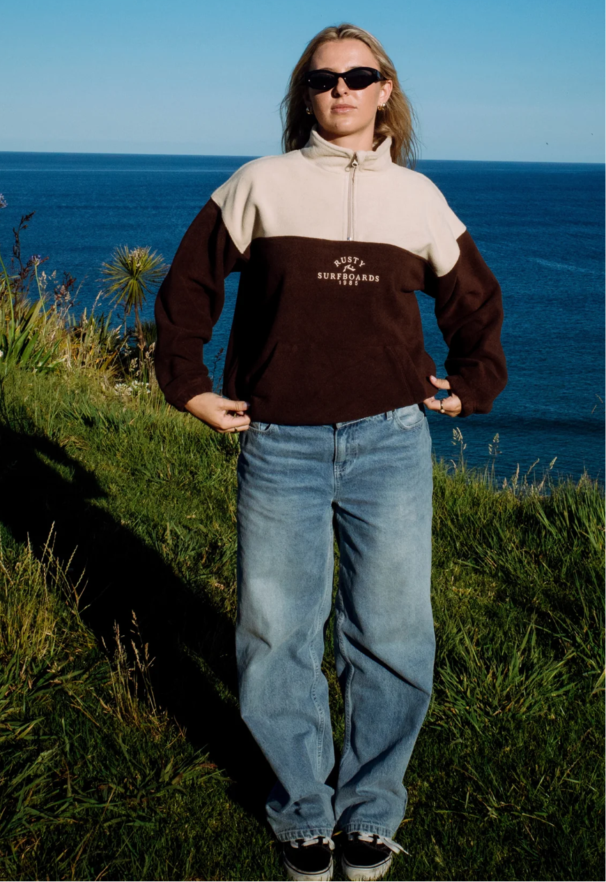 Central Division Oversized Crew Fleece