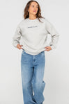 Rusty Essentials Oversized Crew Fleece