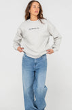 Rusty Essentials Oversized Crew Fleece