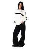 White Lines Knit
