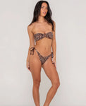 Lennie Leopard Midi Tie