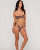 Lennie Leopard Midi Tie