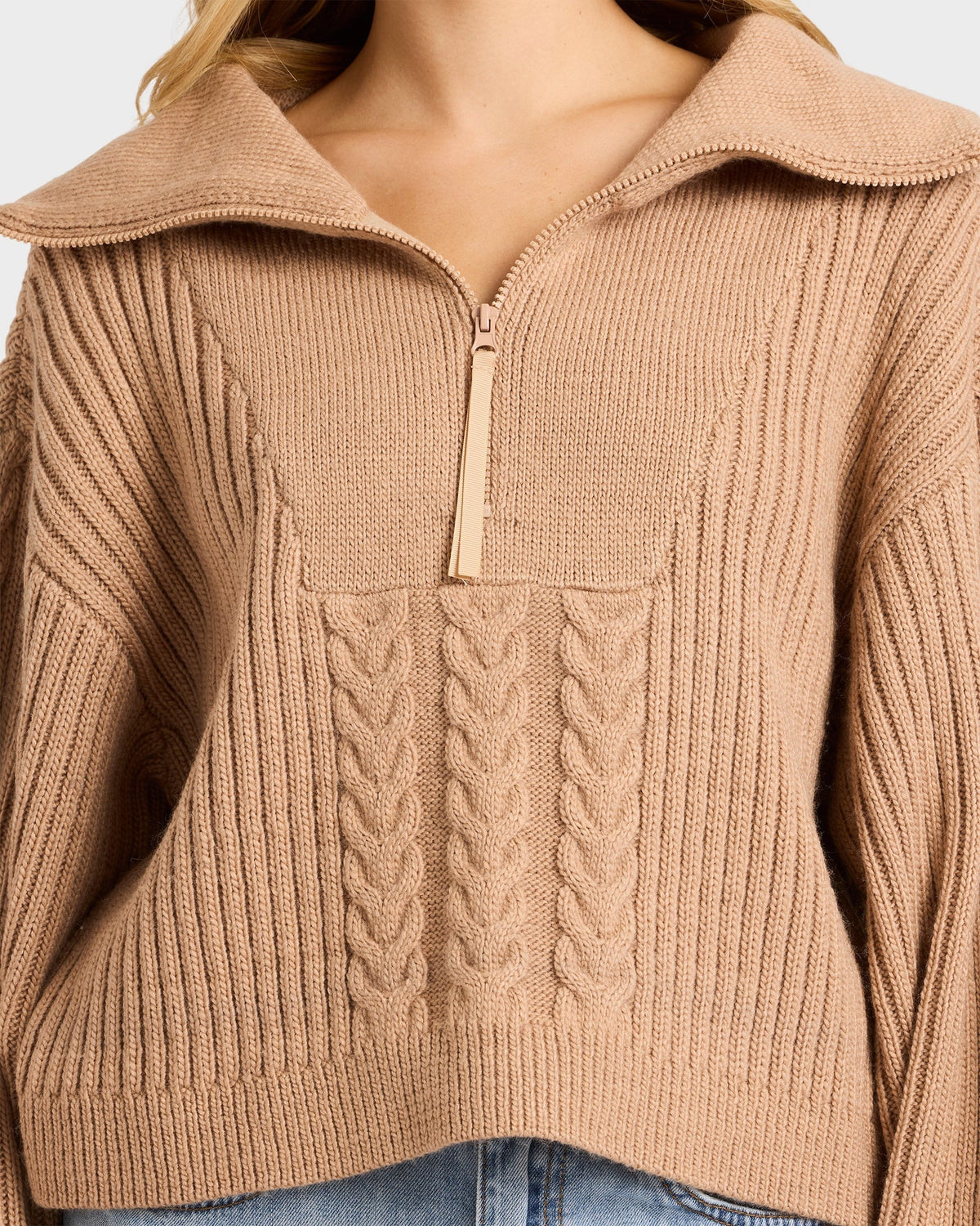 Sun Zippy Sweater