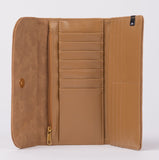 Aria Suede Wallet