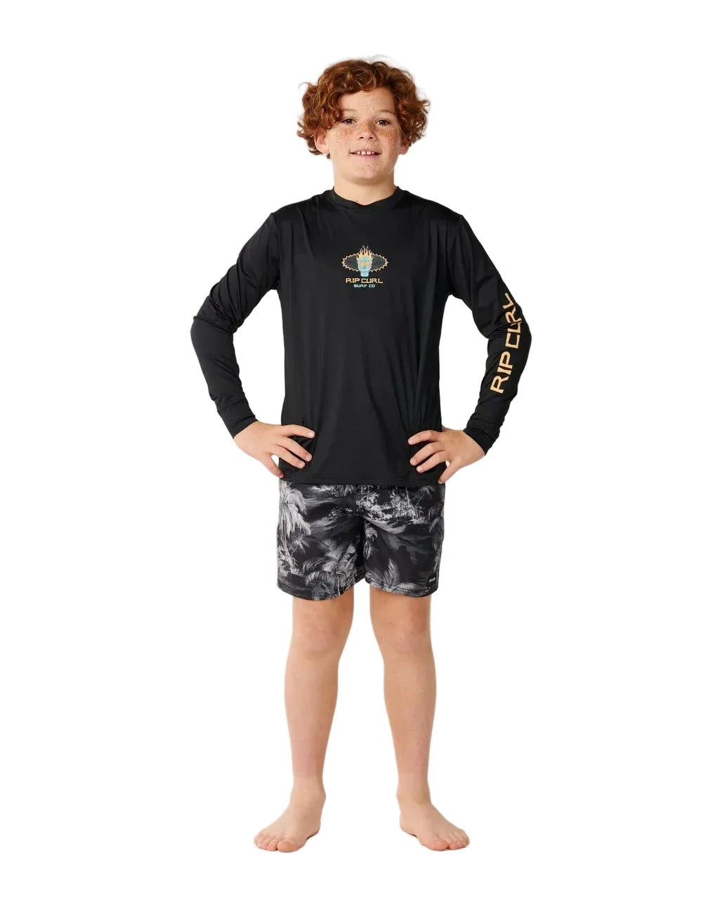 Boy Cosmic Skull LS Rashie