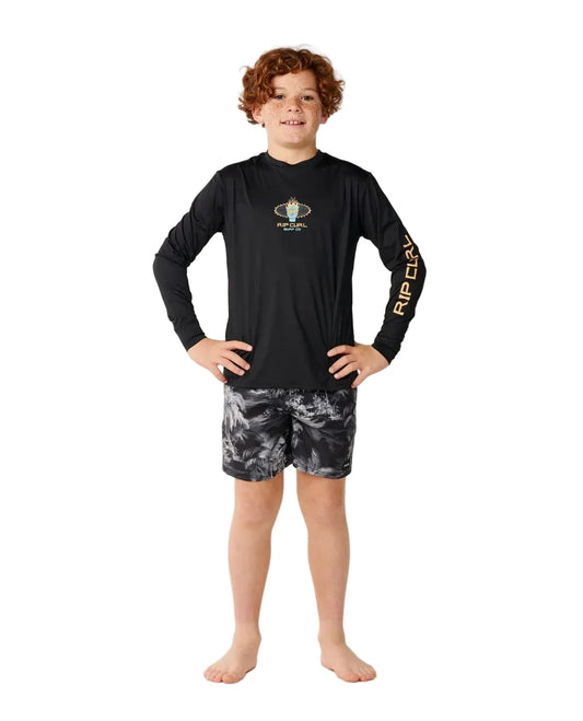 Boy Cosmic Skull LS Rashie