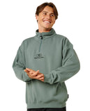Pill Icon 1/4 Zip Crew