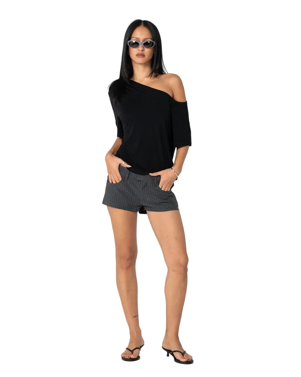 Sally Slouch Off Shoulder Tee