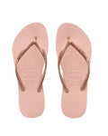 Kids slim metallic - ballet rose
