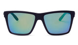 Bazza - Green Mirror Matt Black/ Xtal Black