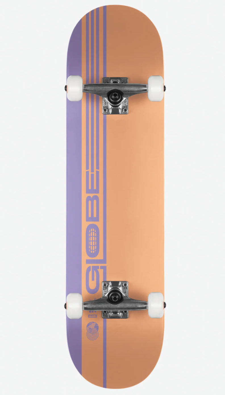G0 Strype Hard 7.75” Complete - Dusty Orange/Lavender