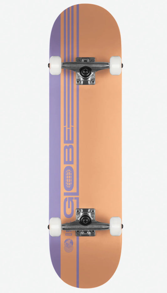 G0 Strype Hard 7.75” Complete - Dusty Orange/Lavender