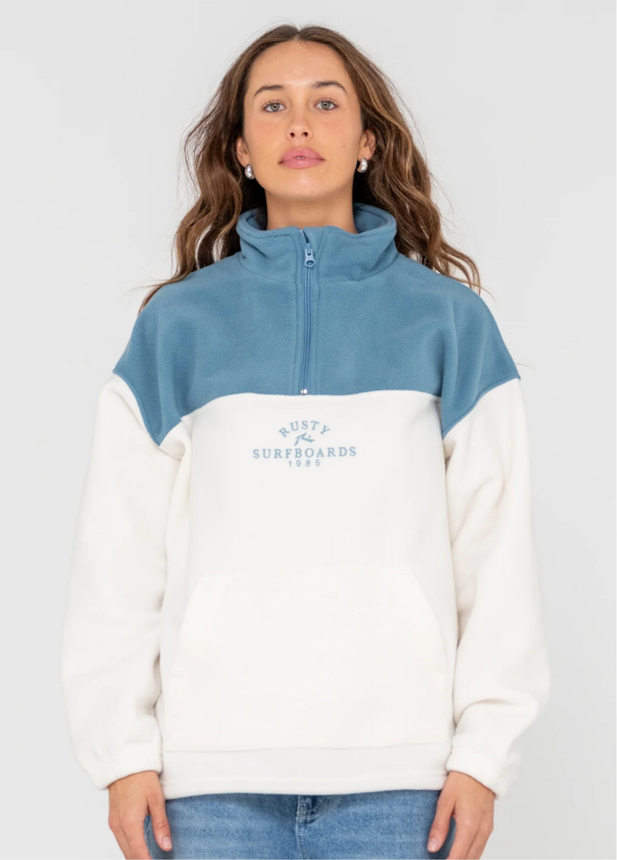 Central Division Oversized Crew Fleece