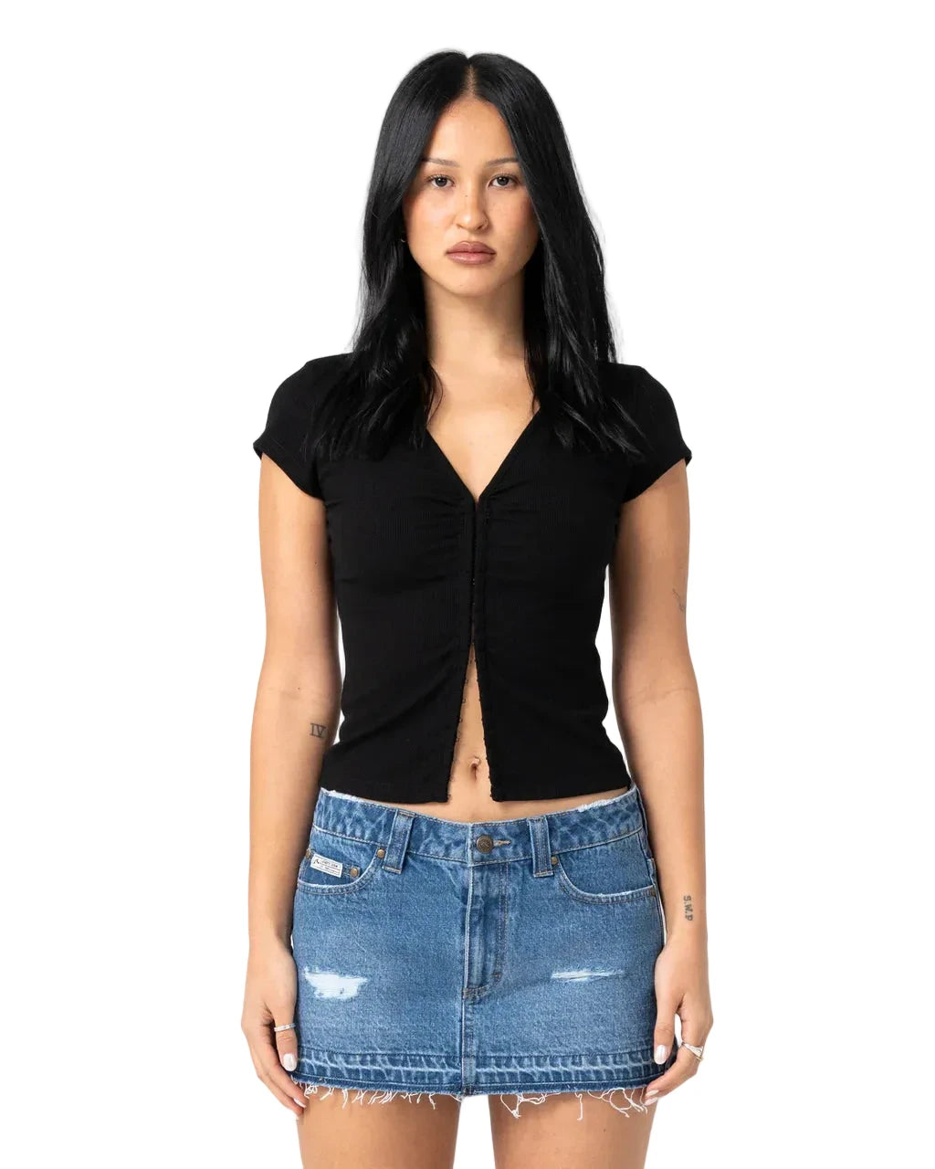 IM Hooked Cap Sleeve Top