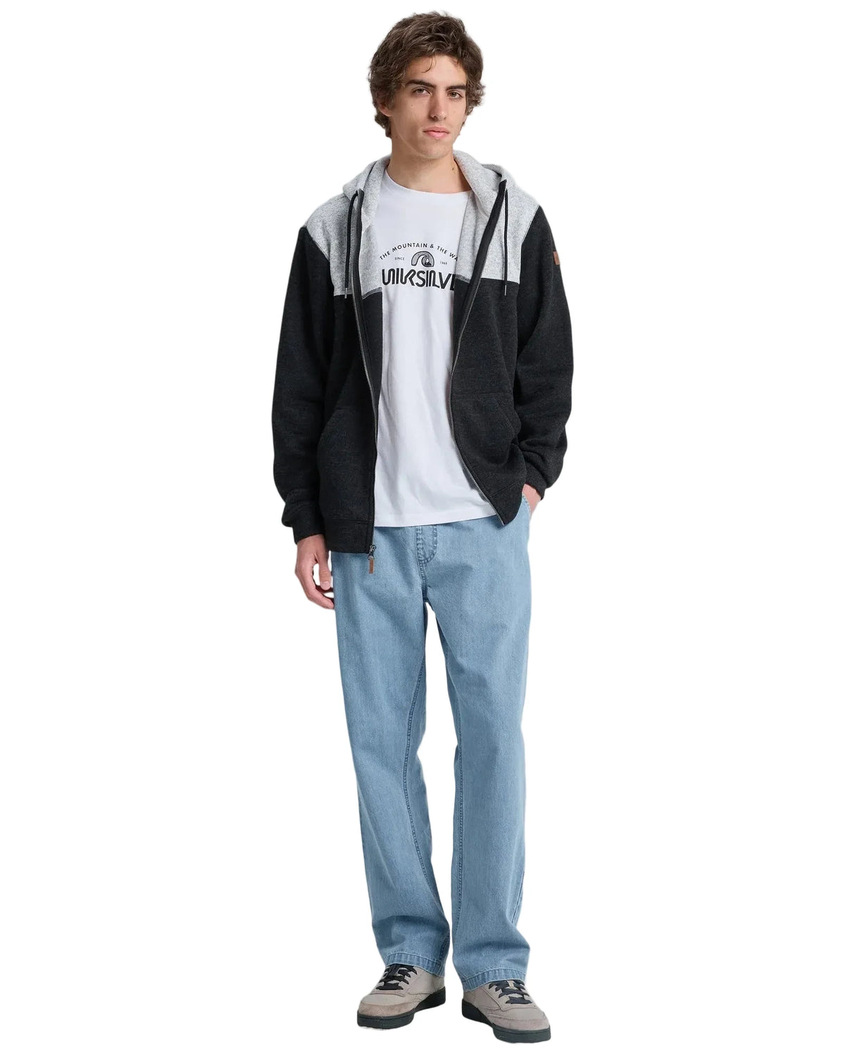 Keller Block Zip Hood