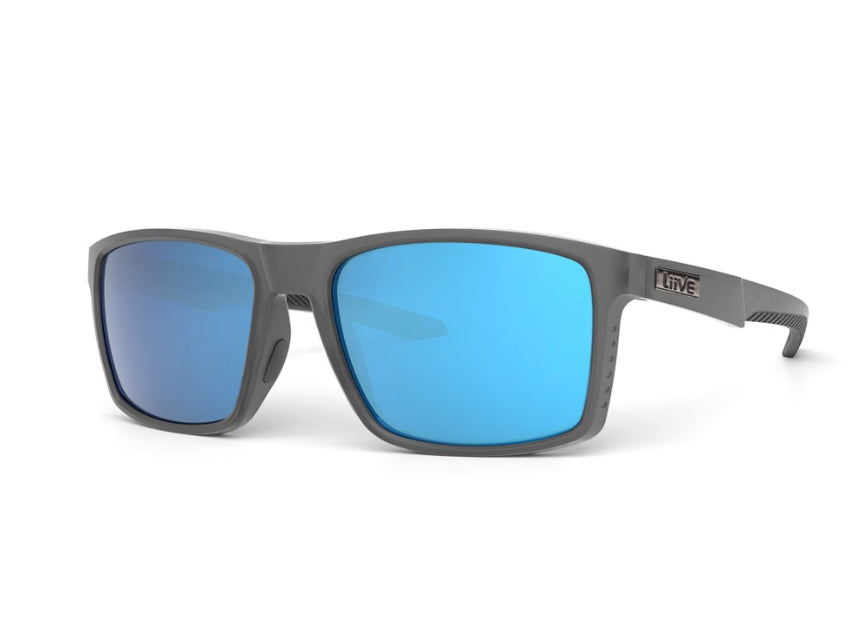 Carver - Blue Mirror Matt Smoke