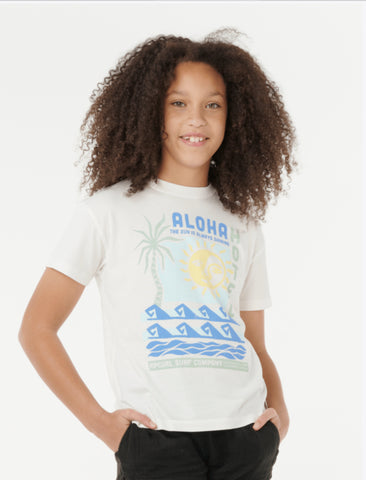 Aloha Hotel Tee - Girls