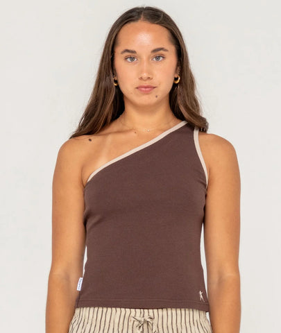 Zoe One Shoulder Tank