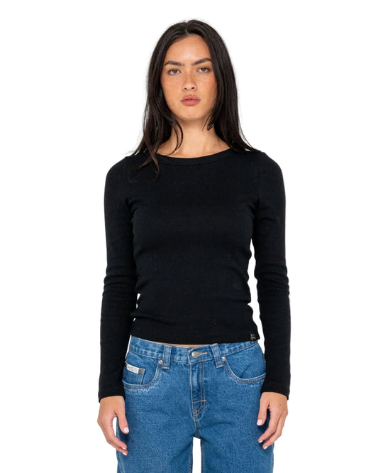 Rusty Essentials LS Tee