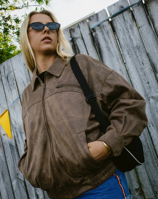 Back Street Faux Leather Jacket