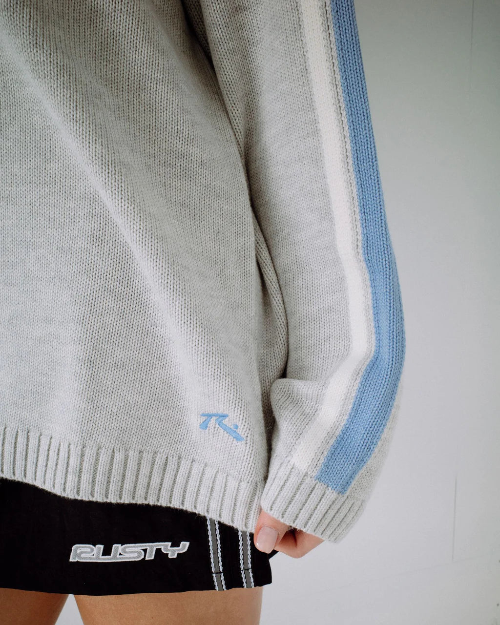 White Lines Knit