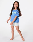 Surf Puff Tee - Girls