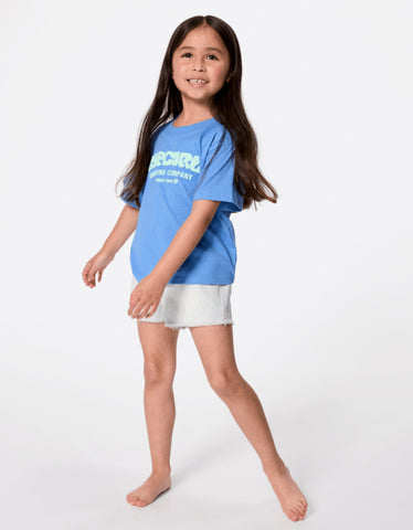 Surf Puff Tee - Girls