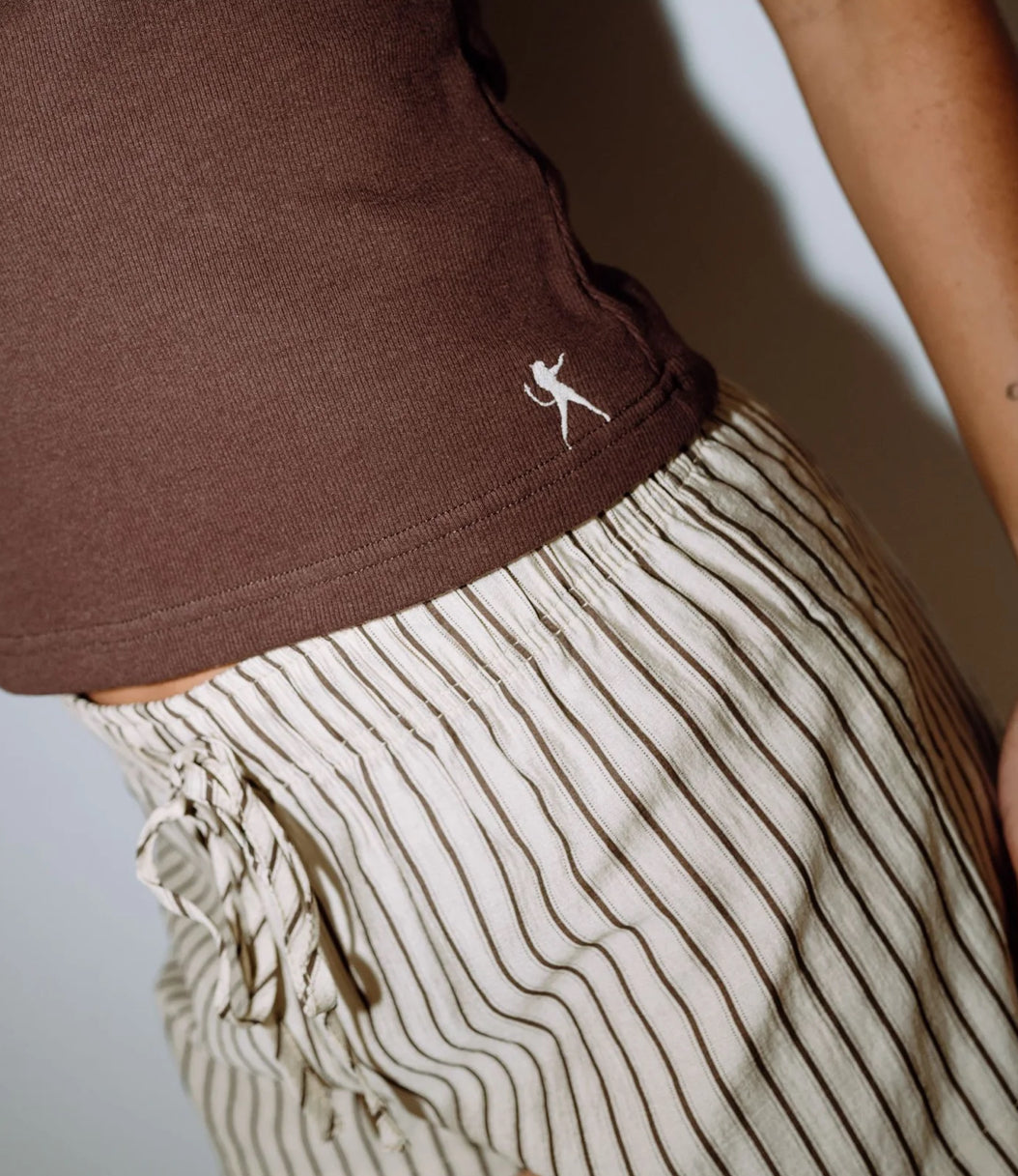 Sandy Stripe Short