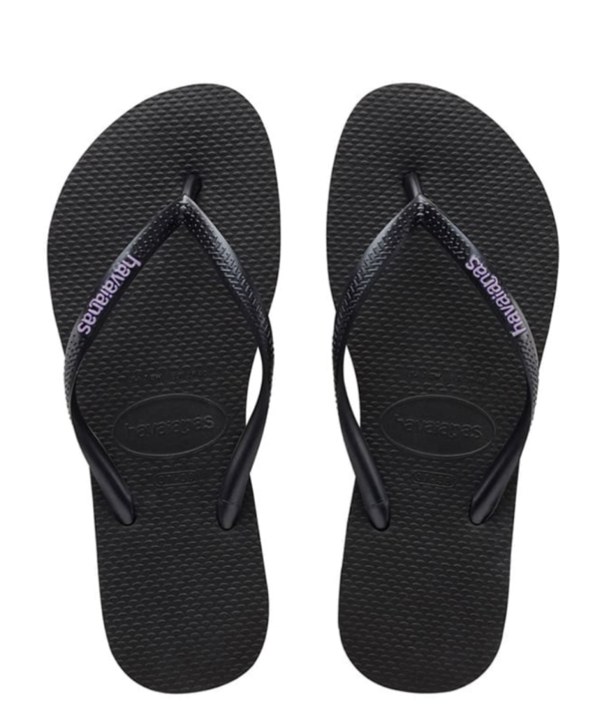 Kids - Slim Rubber Logo Black/Lilac