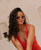 Harlow - Cream/Rosewood Gradient